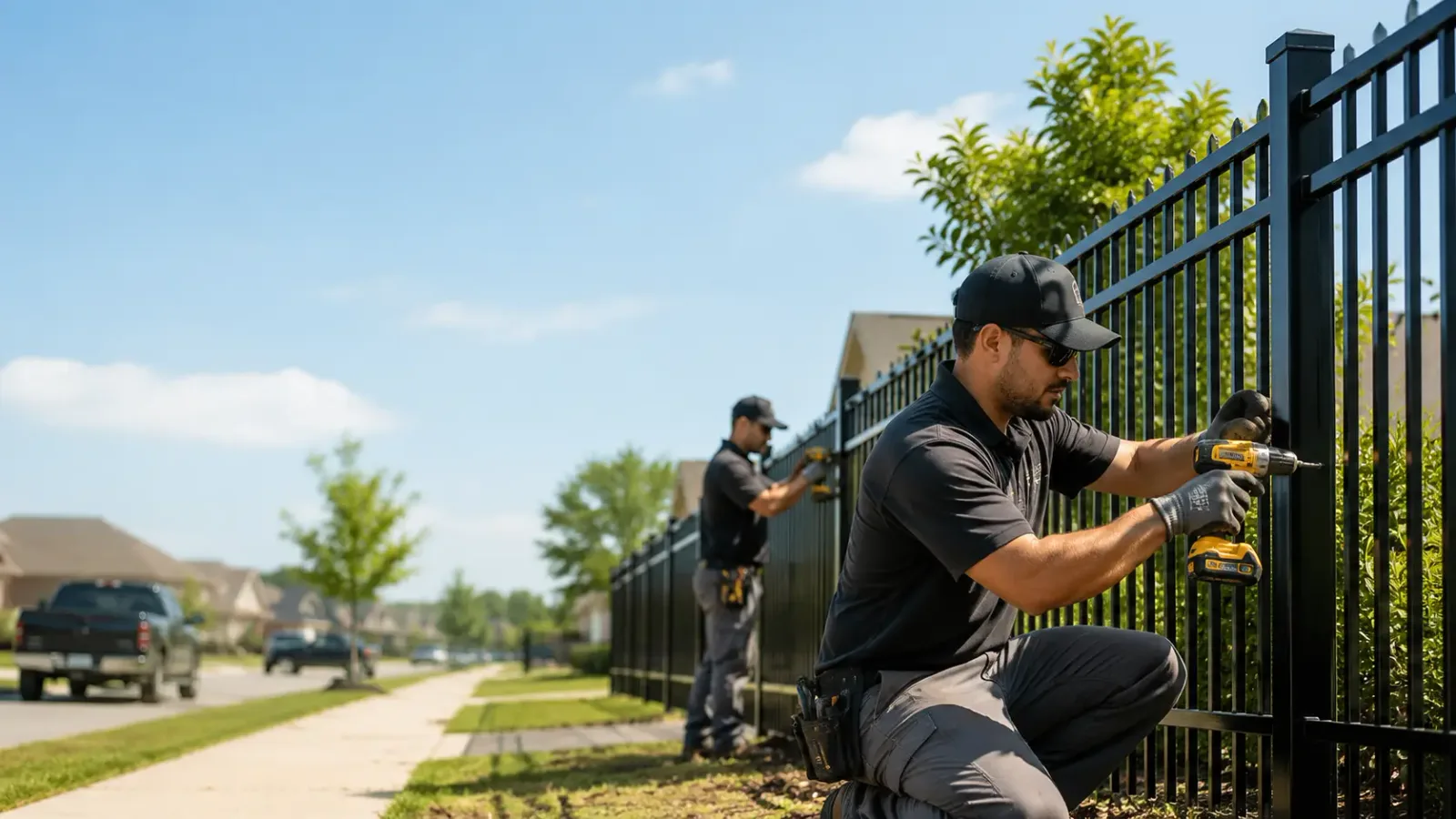 Metal Fence Installation in Greenville, CA